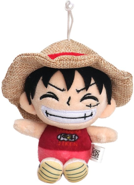 Produktbild: One Piece &ndash; Pl&uuml;sch-Anh&auml;nger &ndash; Ruffy &ndash; 11 cm