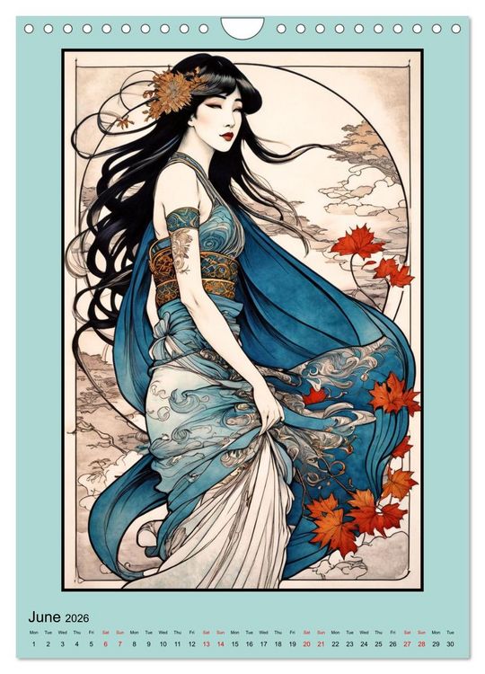 Produktbild: Women's Images of the Belle &Eacute;poque (Wall Calendar 2026 DIN A4 portrait), CALVENDO 12 Month Wall Calendar