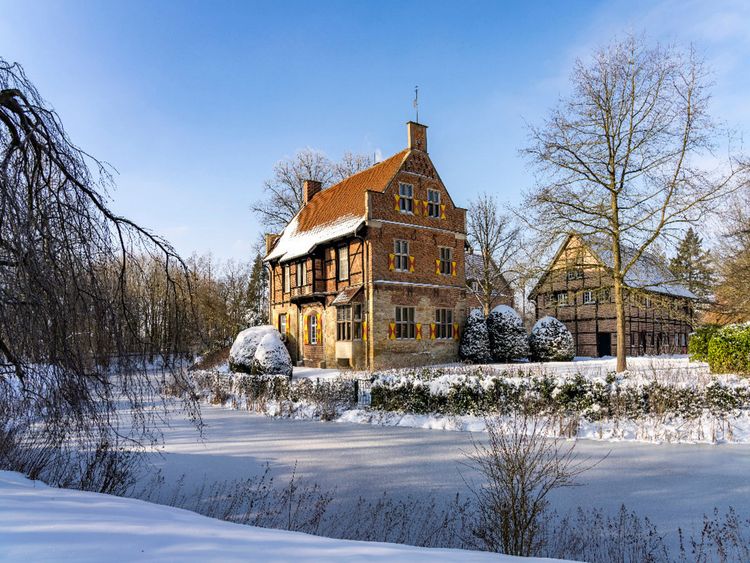 Produktbild: CALVENDO Puzzle Haus Bisping | 1000 Teile Lege-Gr&ouml;&szlig;e 64x48cm Foto-Puzzle f&uuml;r gl&uuml;ckliche Stunden