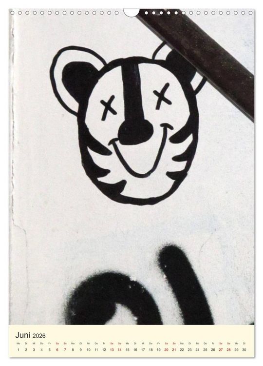 Produktbild: Berlin StreetArt Classics (Wandkalender 2026 DIN A3 hoch), CALVENDO Monatskalender