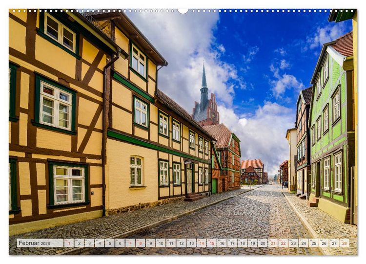 Produktbild: Grabow Impressionen (hochwertiger Premium Wandkalender 2026 DIN A2 quer), Kunstdruck in Hochglanz