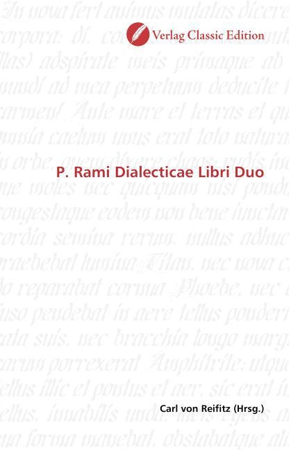 Produktbild: P. Rami Dialecticae Libri Duo