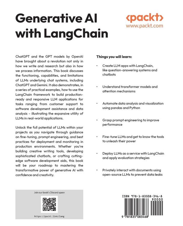 Produktbild: Generative AI with LangChain