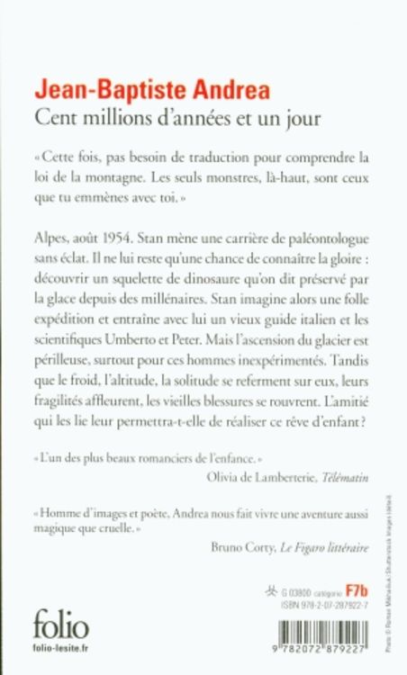 Produktbild: Cent millions d'ann&eacute;es et un jour