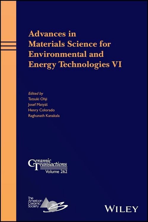 Produktbild: Advances in Materials Science for Environmental and Energy Technologies VI