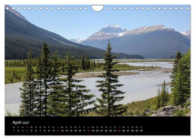 Produktbild: Kanada 2027 (Wandkalender 2027 DIN A4 quer), CALVENDO Monatskalender