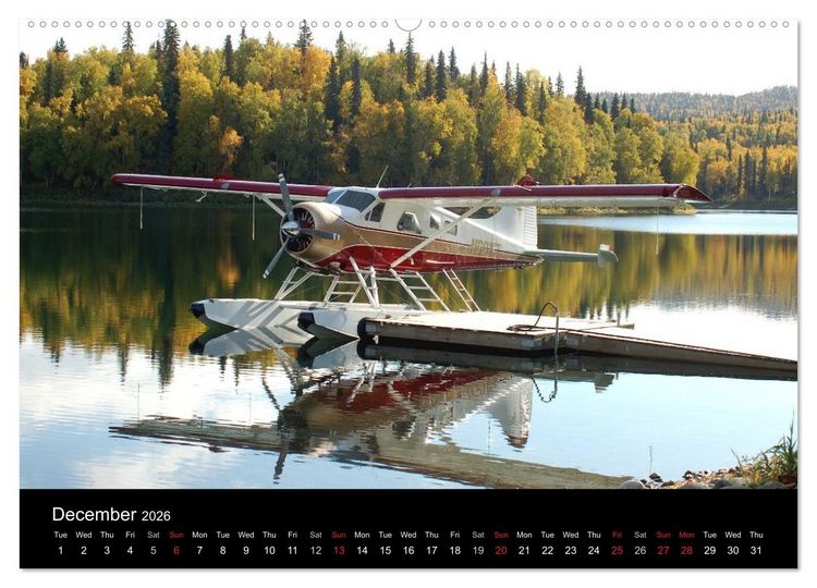 Produktbild: Alaska Wings (High Quality Premium Wall Calendar 2026 DIN A2 landscape),CALVENDO 12 Month Wall Calendar