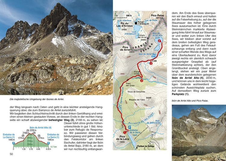 Produktbild: ROTHER Wanderf&uuml;hrer Pyren&auml;en S&uuml;d &ndash; Spanische Zentralpyren&auml;en. 80 Touren von Panticosa bis Benasque