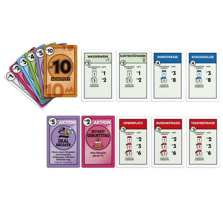 Produktbild: MONOPOLY Kartenspiel Deal Metalldose