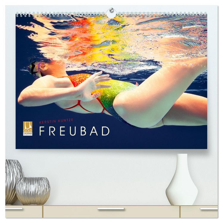 Produktbild: FREUBAD (hochwertiger Premium Wandkalender 2026 DIN A2 quer), Kunstdruck in Hochglanz