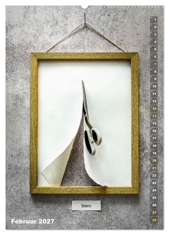 Produktbild: Mitarbeiter des Monats (hochwertiger Premium Wandkalender 2027 DIN A2 hoch), Kunstdruck in Hochglanz