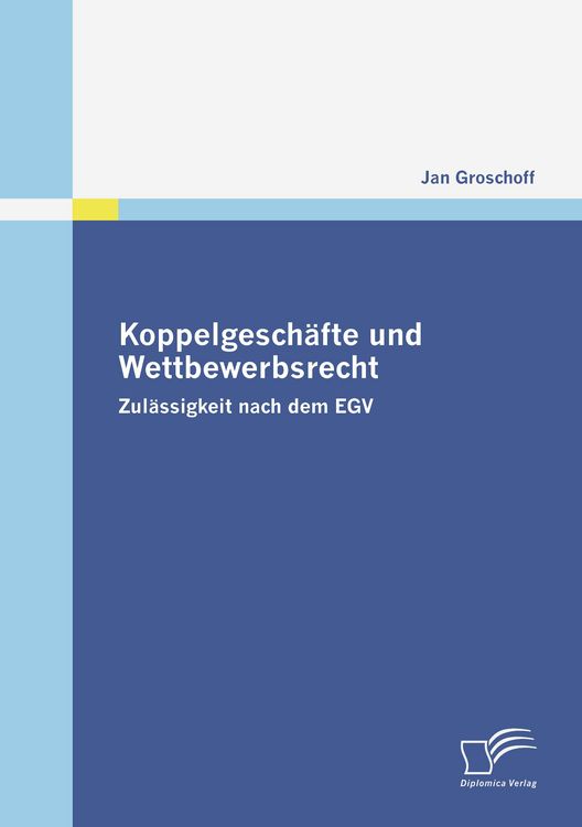 Produktbild: Koppelgesch&auml;fte und Wettbewerbsrecht