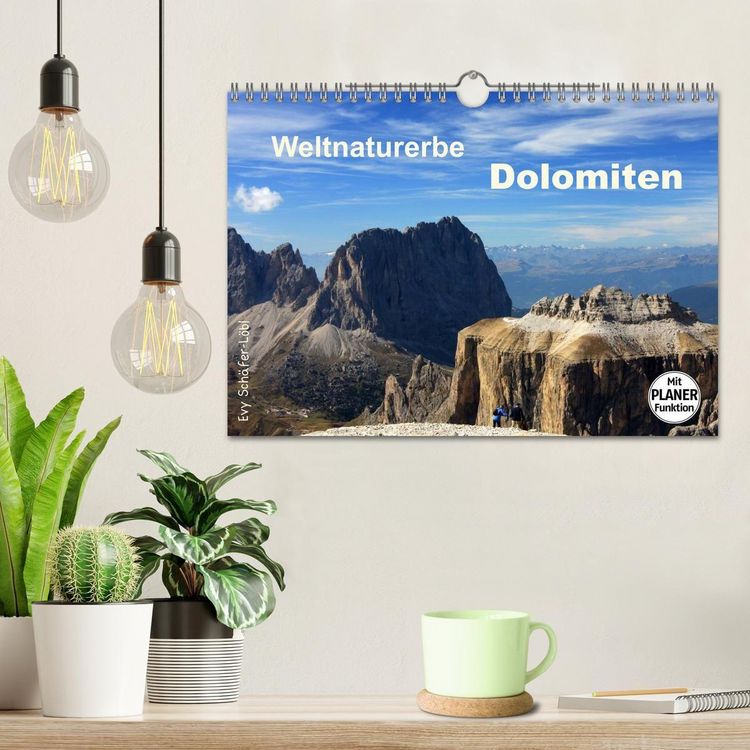 Produktbild: Weltnaturerbe DOLOMITEN (Wandkalender 2027 DIN A4 quer), CALVENDO Monatskalender