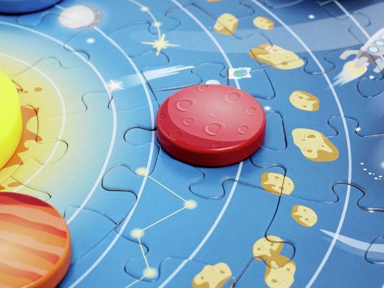 Produktbild: Puzzle "Sonnensystem" / 93 Teile