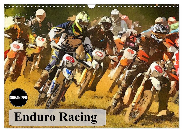 Produktbild: Enduro Racing (Wall Calendar 2026 DIN A3 landscape), CALVENDO 12 Month Wall Calendar