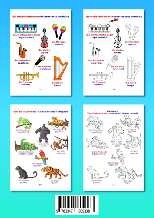 Produktbild: Bildw&ouml;rterbuch Deutsch Rum&auml;nisch f&uuml;r Kinder