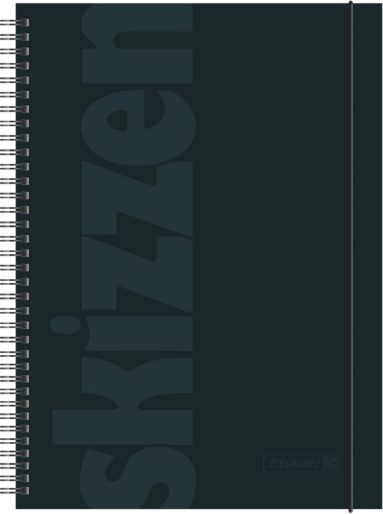 Produktbild: Brunnen Skizzenbuch A4 48 Blatt