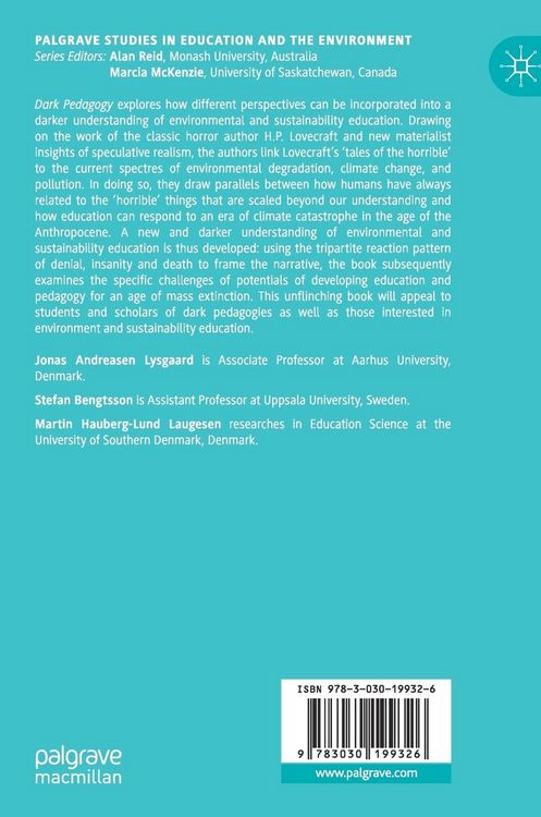 Produktbild: Dark Pedagogy