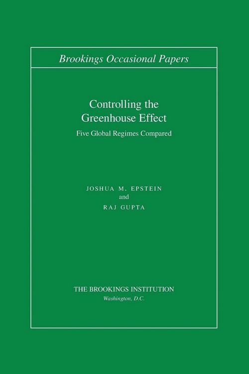 Produktbild: Controlling the Greenhouse Effect