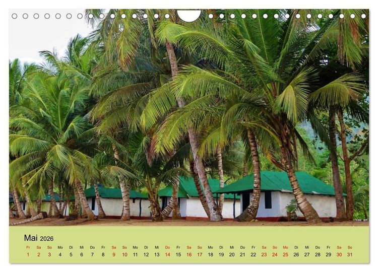 Produktbild: Venezuela - Natur pur Orinoco Delta und die Anden (Wandkalender 2026 DIN A4 quer), CALVENDO Monatskalender
