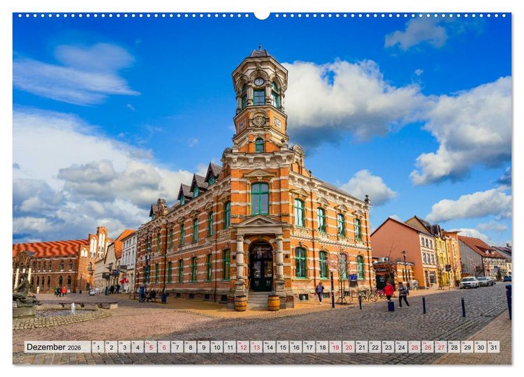 Produktbild: Parchim Impressionen (Wandkalender 2026 DIN A2 quer), CALVENDO Monatskalender