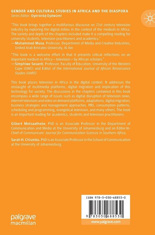 Produktbild: Television in Africa in the Digital Age