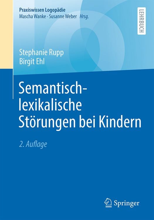 Produktbild: Semantisch-lexikalische St&ouml;rungen bei Kindern