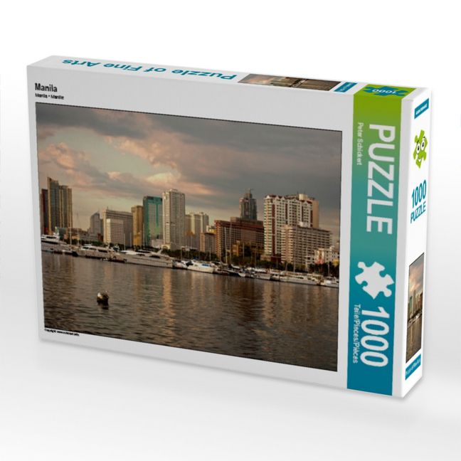 Produktbild: CALVENDO Puzzle Manila | 1000 Teile Lege-Gr&ouml;&szlig;e 64x48cm Foto-Puzzle f&uuml;r gl&uuml;ckliche Stunden