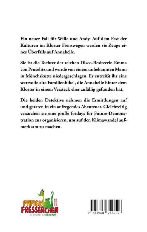 Produktbild: Wille und die Jagd nach der Klosterbibel