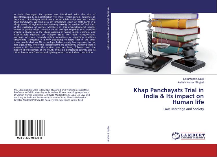 Produktbild: Khap Panchayats Trial in India & Its impact on Human life