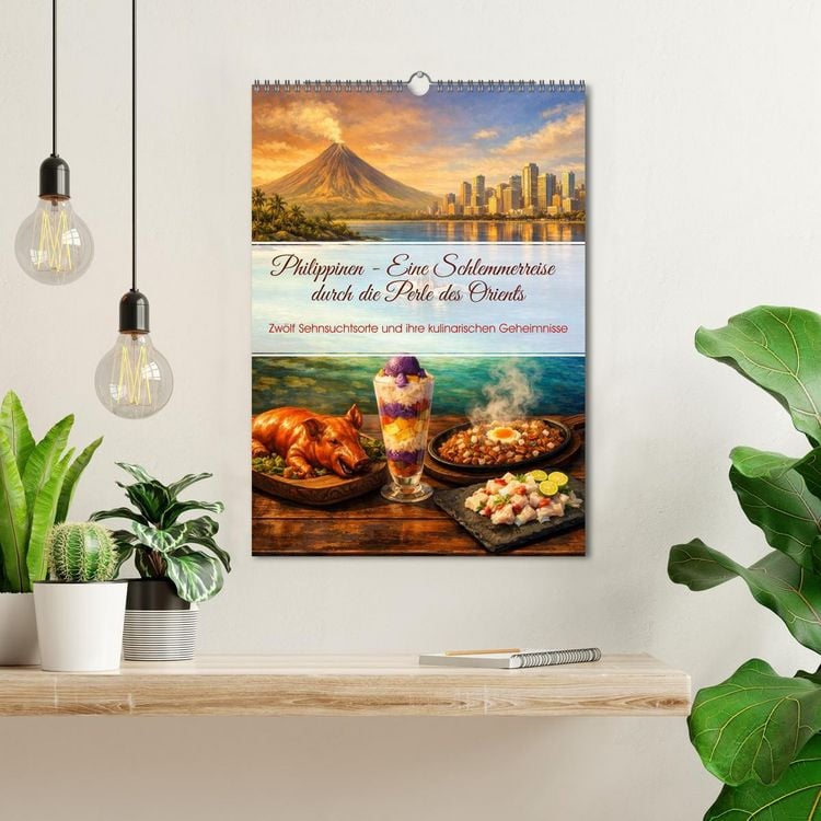 Produktbild: Philippinen - Eine Schlemmerreise durch die Perle des Orients (Wandkalender 2027 DIN A3 hoch), CALVENDO Monatskalender