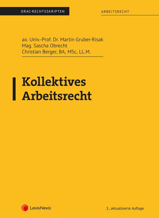 Produktbild: Kollektives Arbeitsrecht (Skriptum)