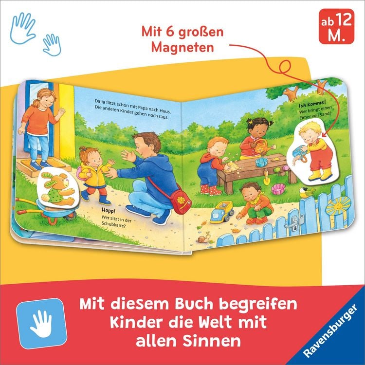 Produktbild: Mein erstes Magnetbuch - Was machen wir in der Kita?