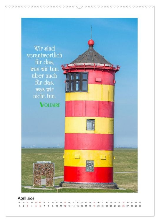 Produktbild: Interessante Zitate (Wandkalender 2026 DIN A2 hoch), CALVENDO Monatskalender