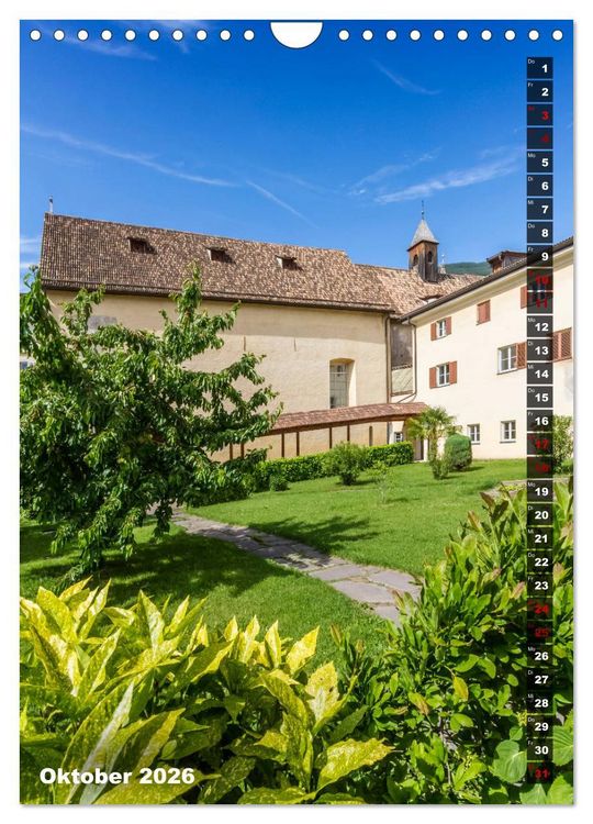 Produktbild: Stadtherz BOZEN (Wandkalender 2026 DIN A4 hoch), CALVENDO Monatskalender