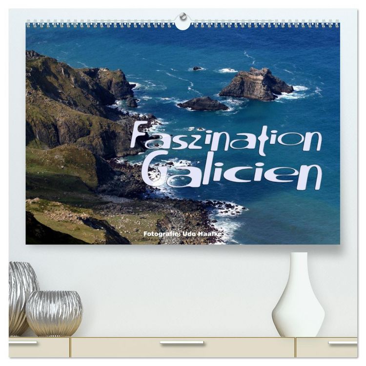 Produktbild: Faszination Galicien 2026 (hochwertiger Premium Wandkalender 2026 DIN A2 quer), Kunstdruck in Hochglanz