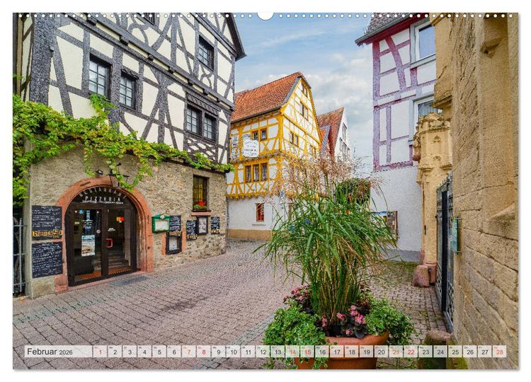Produktbild: Bensheim Impressionen (hochwertiger Premium Wandkalender 2026 DIN A2 quer), Kunstdruck in Hochglanz