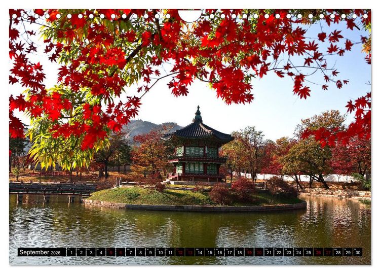 Produktbild: Seoul - Metropole zwischen Tradition und Moderne (Wandkalender 2026 DIN A4 quer), CALVENDO Monatskalender