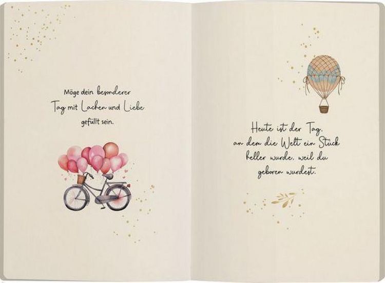 Produktbild: Geschenkbuch - Zum Geburtstag