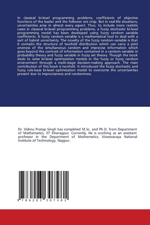 Produktbild: Bi-level Optimization in an Imprecise and Random Environment