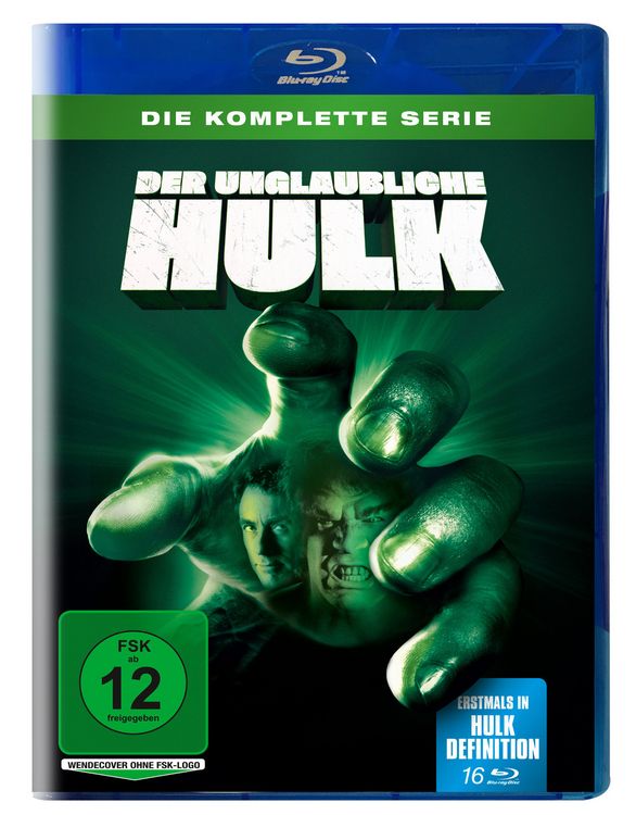 Produktbild: Der unglaubliche Hulk - Die komplette Serie auf 16 Blu-rays