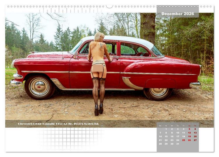 Produktbild: US-Car Classic's (Wandkalender 2026 DIN A2 quer), CALVENDO Monatskalender