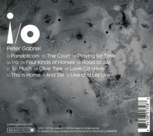 Produktbild: Peter Gabriel: i/o