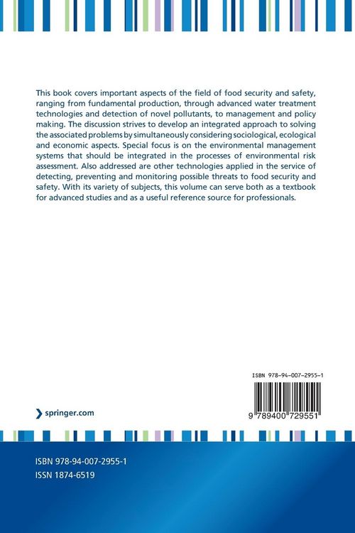 Produktbild: Environmental and Food Safety and Security for South-East Europe and Ukraine