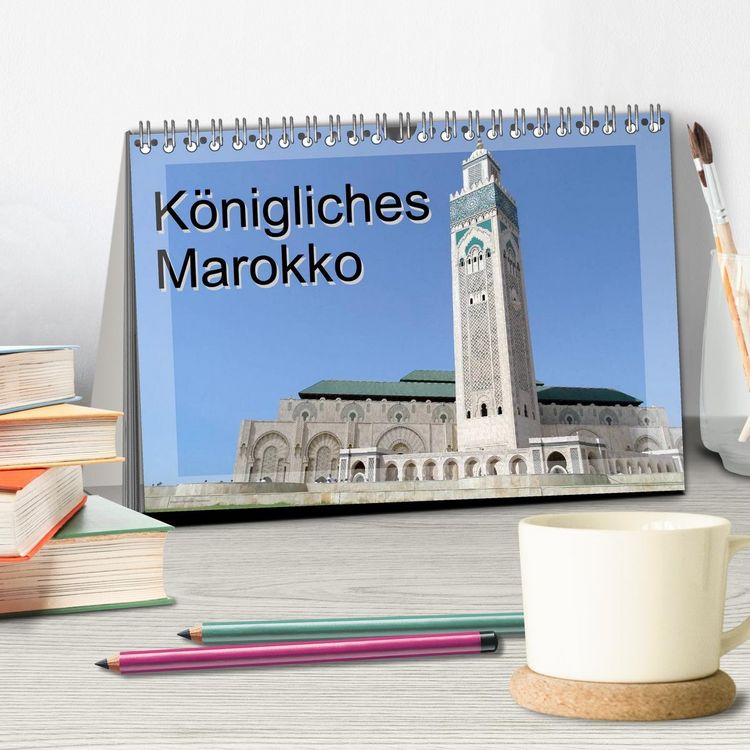 Produktbild: K&ouml;nigliches Marokko (Tischkalender 2026 DIN A5 quer), CALVENDO Monatskalender