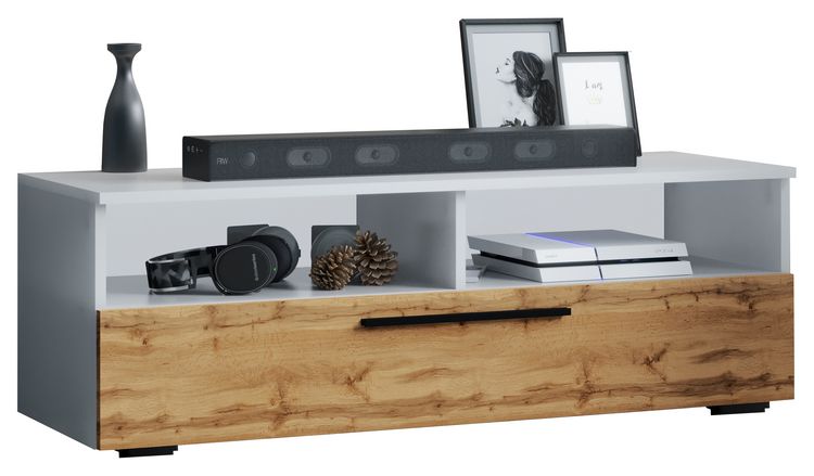 Produktbild: Holz TV Lowboard M&ouml;bel Fernsehschrank Arila XL