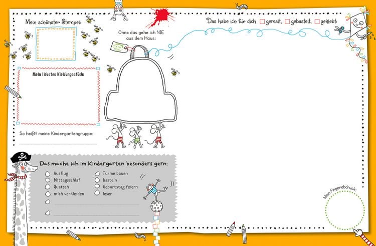 Produktbild: Meine Kindergartenfreunde &hellip; machen jeden Tag besonders!: Das Erinnerungsalbum f&uuml;r die ersten Freunde