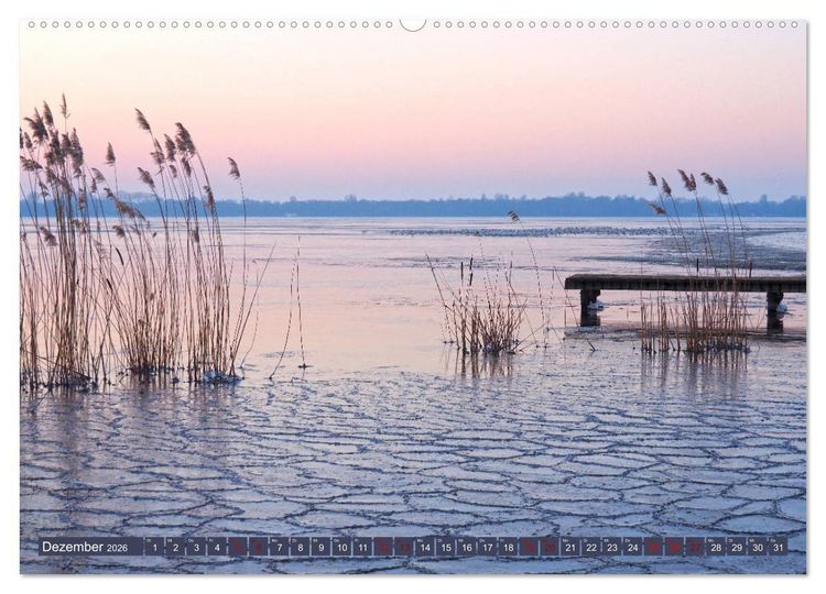Produktbild: Zwischenahner Meer Momentaufnahmen (hochwertiger Premium Wandkalender 2026 DIN A2 quer), Kunstdruck in Hochglanz