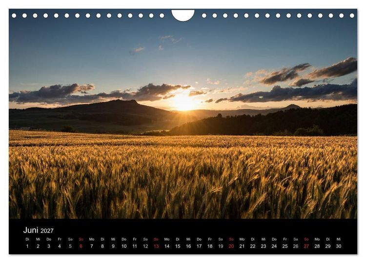 Produktbild: Vulkanlandschaft Hegau 2027 (Wandkalender 2027 DIN A4 quer), CALVENDO Monatskalender