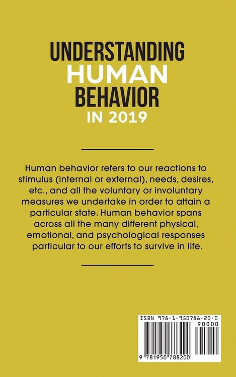 Produktbild: Understanding Human Behavior in 2019